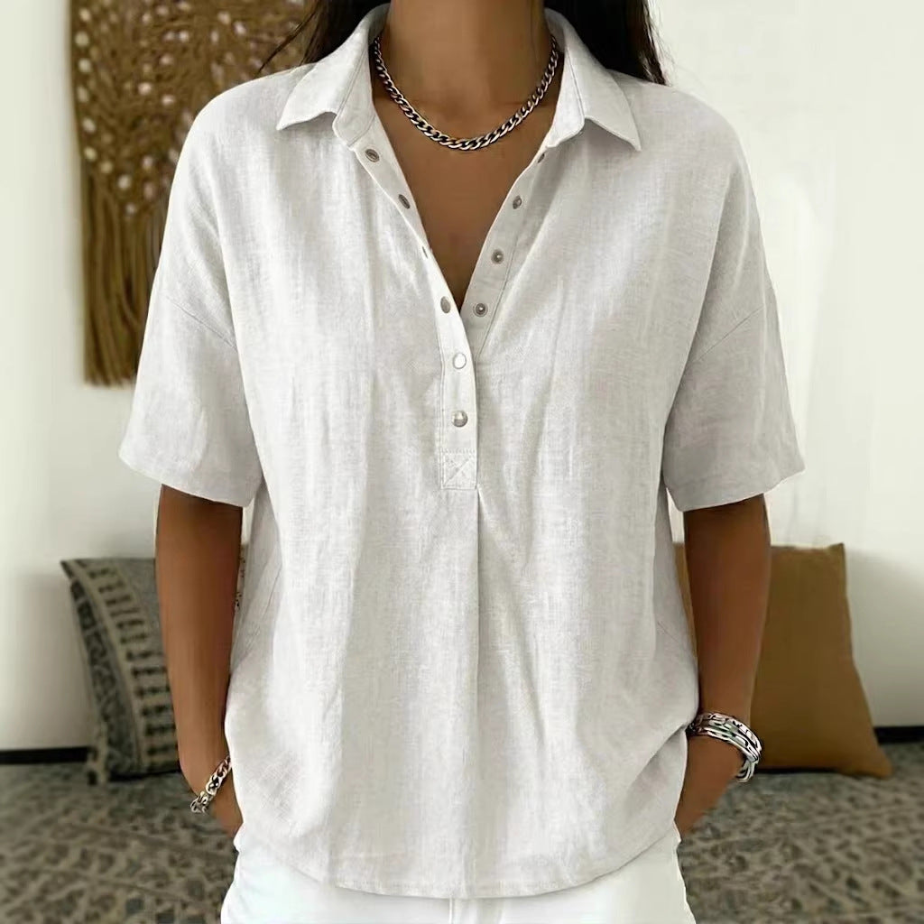 Summer Short-sleeved Shirt – Fashion Express